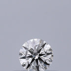 Diamante Naturale Taglio Brillante 0.18ct 3EX D VVS2 - IGI - 3.64x3.66x2.17mm