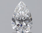 Diamante Naturale Taglio Goccia 1ct EX/EX D VVS2 - GIA - 8.98x5.6x3.41mm