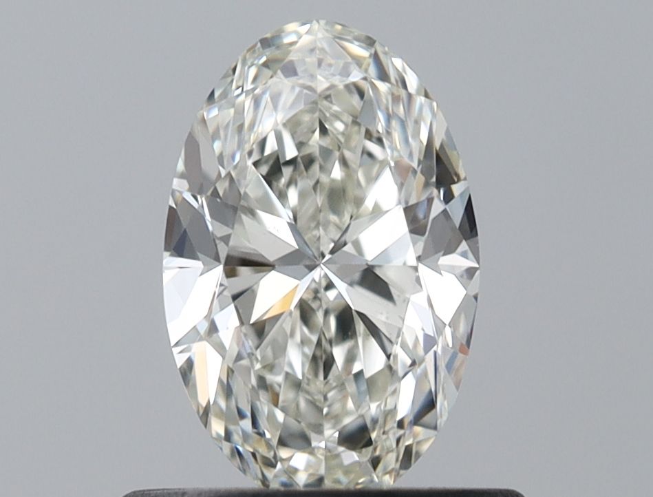 Diamante Naturale Taglio Ovale 0.62ct EX/EX H VVS2 - IGI - 7.02x4.54x2.92mm