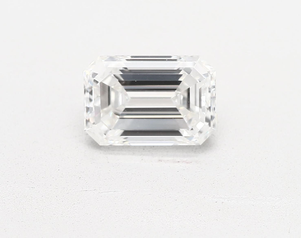 Diamante Naturale Taglio Smeraldo 1.22ct EX/EX H VS2 - GIA - 7.32x5.02x3.47mm