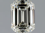 Diamante Naturale Taglio Smeraldo 1.7ct VG/EX J VVS1 - GIA - 7.6x5.42x3.95mm