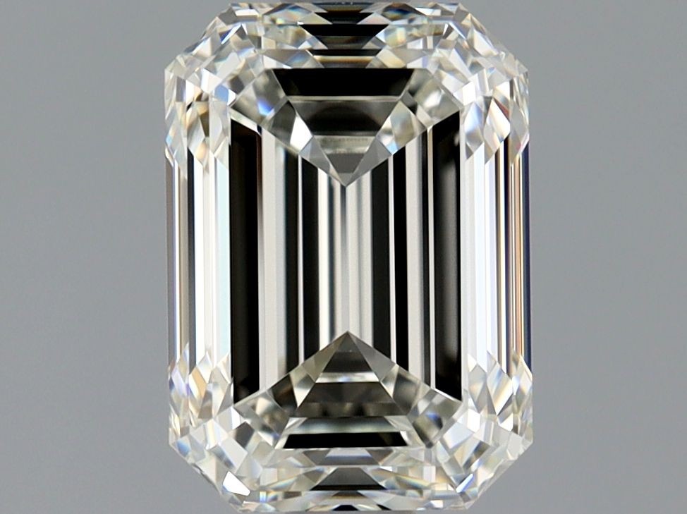 Diamante Naturale Taglio Smeraldo 1.7ct VG/EX J VVS1 - GIA - 7.6x5.42x3.95mm