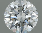 Diamante Naturale Taglio Brillante 0.5ct 3EX G VVS1 - IGI - 5.05x5.09x3.13mm