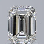 Diamante Naturale Taglio Smeraldo 0.9ct VG/EX H VS2 - GIA - 6.43x4.69x3.09mm