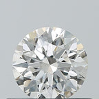 Diamante Naturale Taglio Brillante 0.5ct 3EX F VVS1 - IGI - 5.07x5.09x3.18mm