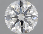 Diamante Naturale Taglio Brillante 1.05ct 3EX F VS1 - GIA - 6.43x6.47x4.02mm