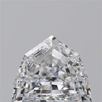 Diamante Naturale Taglio Scudo 1.05ct EX/EX D VVS2 - GIA - 7.02x5.94x3.64mm