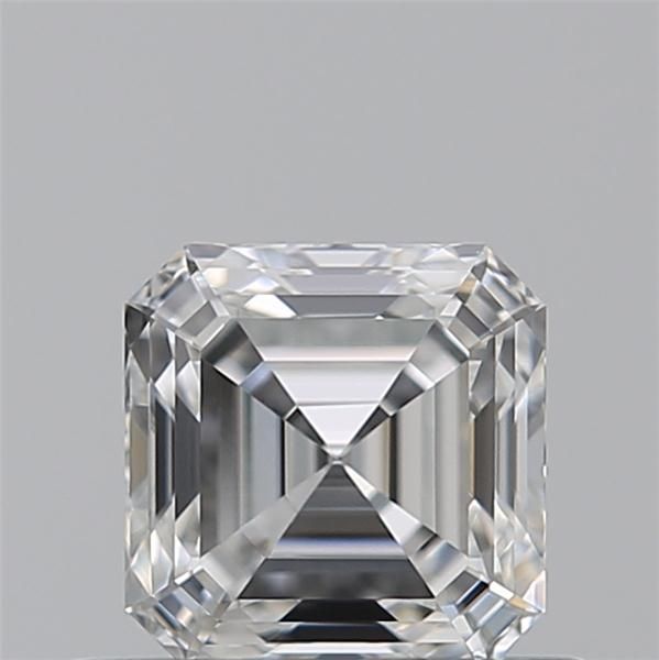 Diamante Taglio Smeraldo Quadrato 0.64ct EX/EX E VS1 - GIA - 4.76x4.69x3.17mm