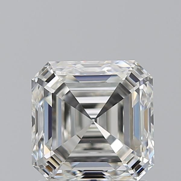 Diamante Taglio Smeraldo Quadrato 1.51ct EX/EX H VVS1 - GIA - 6.34x6.32x4.14mm