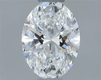 Diamante Naturale Taglio Ovale 0.52ct EX/EX E VS2 - GIA - 6.17x4.6x2.91mm