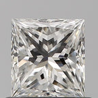 Diamante Naturale Taglio Princess 0.6ct G/EX G VS1 - GIA - 4.94x4.57x3.31mm