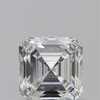 Diamante Taglio Smeraldo Quadrato 0.64ct EX/EX E VS1 - GIA - 4.76x4.69x3.17mm