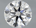 Diamante Naturale Taglio Brillante 1.06ct 3EX E VVS2 - GIA - 6.44x6.48x4.03mm