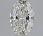 Diamante Naturale Taglio Ovale 0.6ct VG/EX H IF - GIA - 7.04x4.69x2.68mm