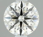 Diamante Naturale Taglio Brillante 0.41ct 3EX I VVS2 - IGI - 4.69x4.72x2.98mm
