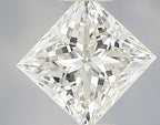 Diamante Naturale Taglio Princess 0.58ct VG/EX H VS2 - IGI - 4.55x4.36x3.29mm