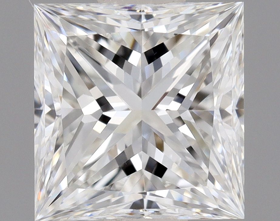 Diamante Naturale Taglio Princess 0.61ct G/EX E VS2 - GIA - 4.89x4.73x3.32mm