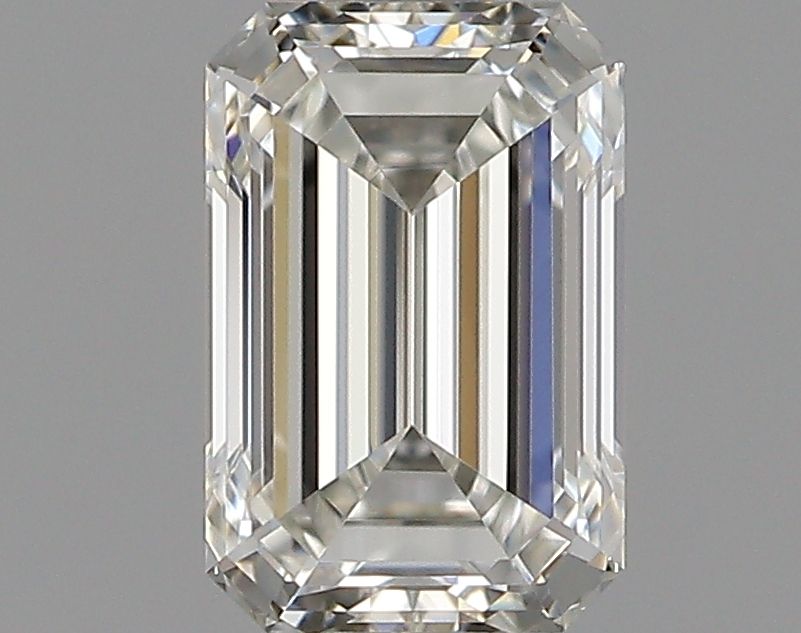 Diamante Naturale Taglio Smeraldo 0.52ct VG/EX I IF - GIA - 5.58x3.69x2.54mm