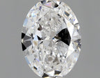 Diamante Naturale Taglio Ovale 0.5ct G/VG D VVS2 - GIA - 6.27x4.66x2.68mm