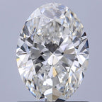Diamante Naturale Taglio Ovale 1ct VG/EX F VVS1 - GIA - 7.76x5.59x3.55mm