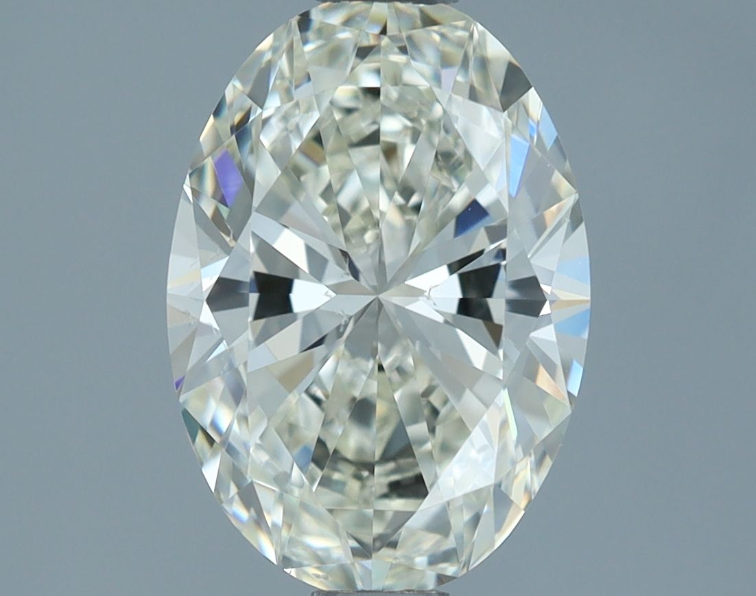 Diamante Naturale Taglio Ovale 1.7ct EX/EX J VS2 - IGI - 9.53x6.69x4.13mm