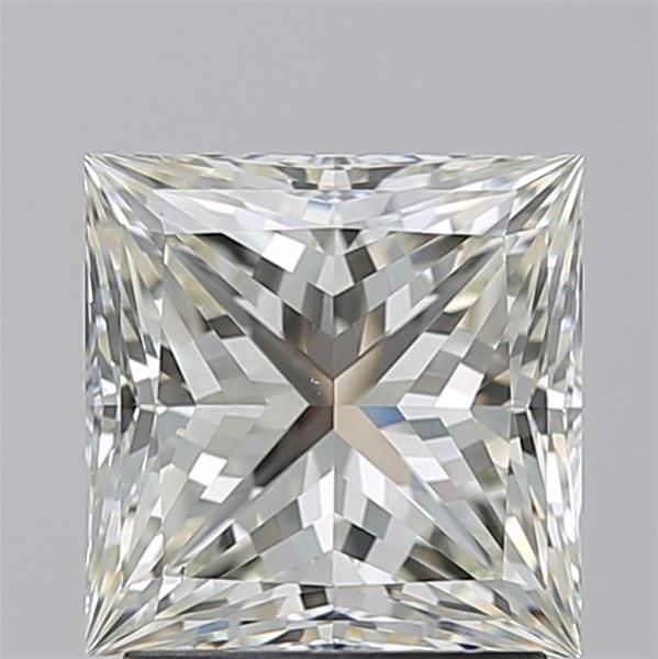 Diamante Naturale Taglio Princess 2.01ct EX/EX J VS1 - IGI - 7.05x6.99x5.01mm