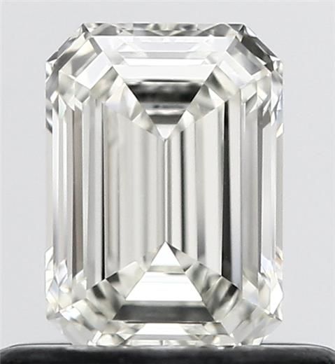 Diamante Naturale Taglio Smeraldo 0.51ct G/VG J VVS2 - IGI - 5.49x3.88x2.42mm