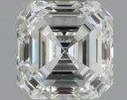 Diamante Naturale Taglio Asscher 0.5ct EX/EX G VVS2 - GIA - 4.34x4.26x2.89mm