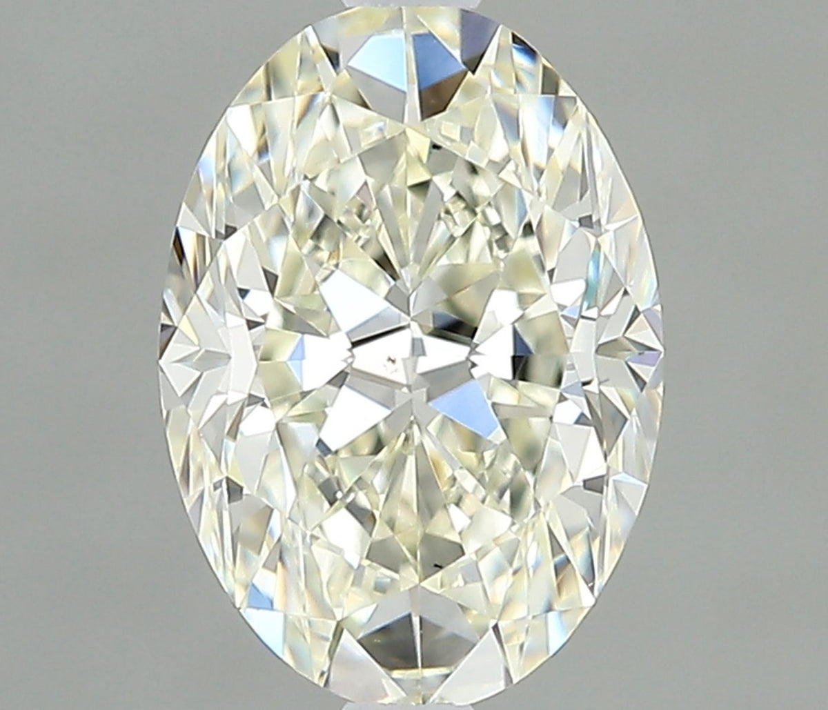 Diamante Naturale Taglio Ovale 0.68ct EX/EX J VS1 - IGI - 6.83x4.85x3.11mm