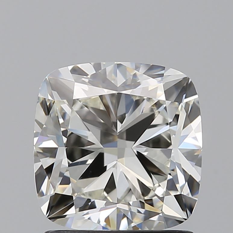 Diamante Taglio Cushion Brillante 1.61ct EX/EX J VS1 - GIA - 6.74x6.62x4.49mm