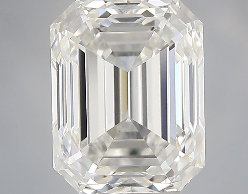 Diamante Naturale Taglio Smeraldo 0.96ct EX/EX F VVS1 - IGI - 6.2x4.75x3.31mm