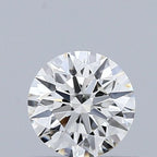 Diamante Naturale Taglio Brillante 0.5ct 3EX I IF - IGI - 5.03x5.07x3.17mm