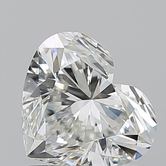 Diamante Naturale Taglio Cuore 1.2ct EX/EX I VVS2 - GIA - 6.34x7.4x4.34mm