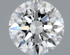 Diamante Naturale Taglio Brillante 1.12ct 3EX E VS2 - GIA - 6.64x6.61x4.13mm