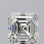 Diamante Naturale Taglio Asscher 0.9ct EX/EX J VS1 - GIA - 5.21x5.08x3.58mm