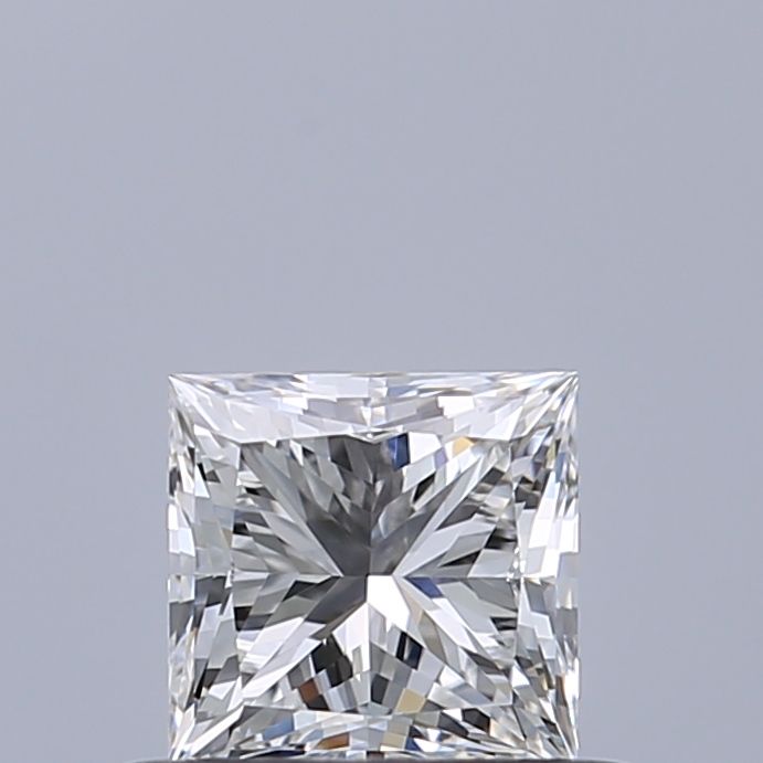 Diamante Naturale Taglio Princess 0.46ct VG/EX E VVS2 - GIA - 4.2x4.15x3.07mm