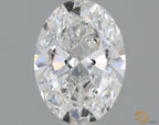 Diamante Naturale Taglio Ovale 0.51ct EX/EX E VVS2 - GIA - 6.41x4.6x2.79mm