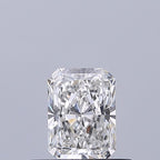 Diamante Naturale Taglio Radiant 0.4ct VG/EX F VVS1 - GIA - 5.05x3.67x2.49mm