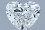 Diamante Naturale Taglio Cuore 0.5ct EX/EX F IF - IGI - 4.81x5.48x3.21mm