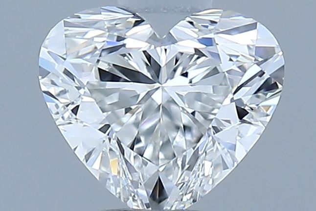 Diamante Naturale Taglio Cuore 0.5ct EX/EX F IF - IGI - 4.81x5.48x3.21mm
