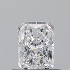 Diamante Naturale Taglio Radiant 0.53ct EX/EX D IF - GIA - 5.52x4.08x2.72mm