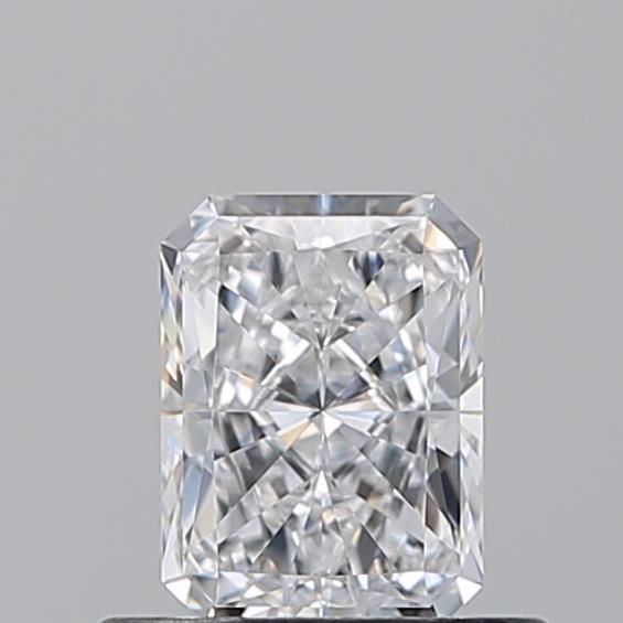 Diamante Naturale Taglio Radiant 0.53ct EX/EX D IF - GIA - 5.52x4.08x2.72mm