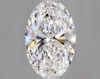 Diamante Naturale Taglio Ovale 1.01ct EX/EX D VVS2 - GIA - 8.38x5.41x3.44mm