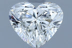 Diamante Naturale Taglio Cuore 0.53ct EX/EX F VVS2 - IGI - 4.87x5.66x3.33mm