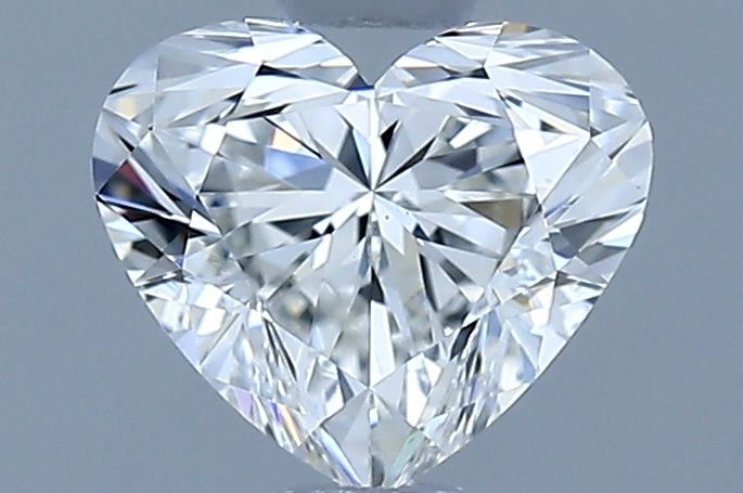 Diamante Naturale Taglio Cuore 0.53ct EX/EX F VVS2 - IGI - 4.87x5.66x3.33mm