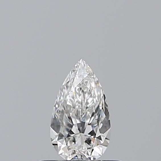 Diamante Naturale Taglio Goccia 0.4ct VG/EX F IF - GIA - 6.82x3.93x2.51mm
