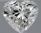 Diamante Naturale Taglio Cuore 0.76ct EX/EX G VVS2 - GIA - 6.23x5.58x3.72mm