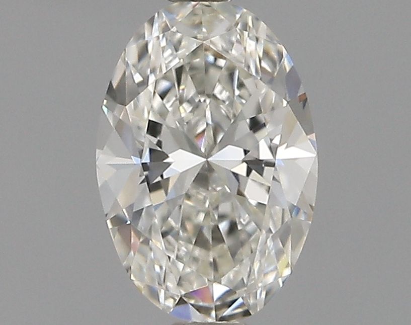 Diamante Naturale Taglio Ovale 0.6ct VG/EX J VVS1 - GIA - 6.86x4.66x2.95mm