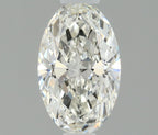 Diamante Naturale Taglio Ovale 0.53ct EX/EX H VVS1 - IGI - 7.0x4.37x2.62mm