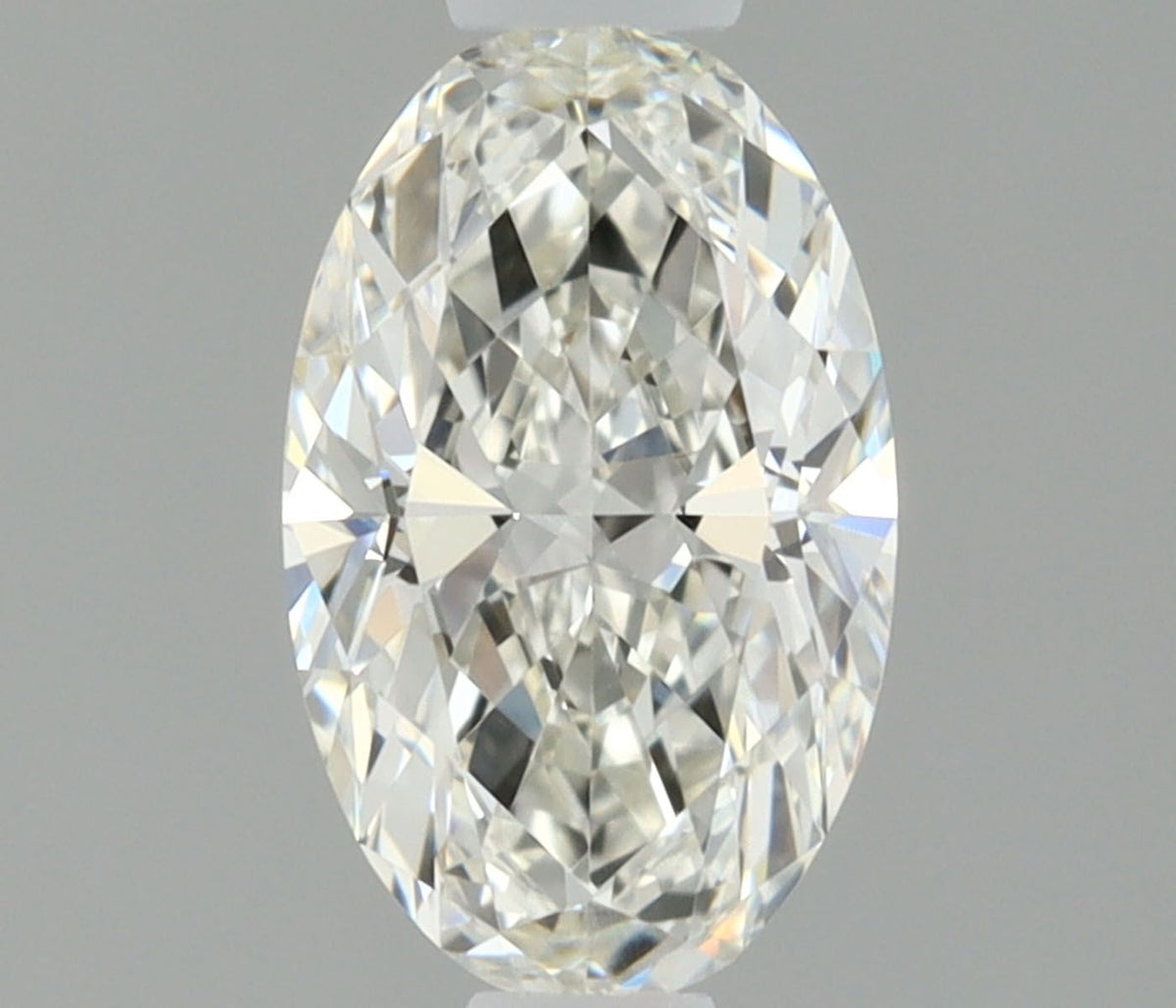 Diamante Naturale Taglio Ovale 0.53ct EX/EX H VVS1 - IGI - 7.0x4.37x2.62mm